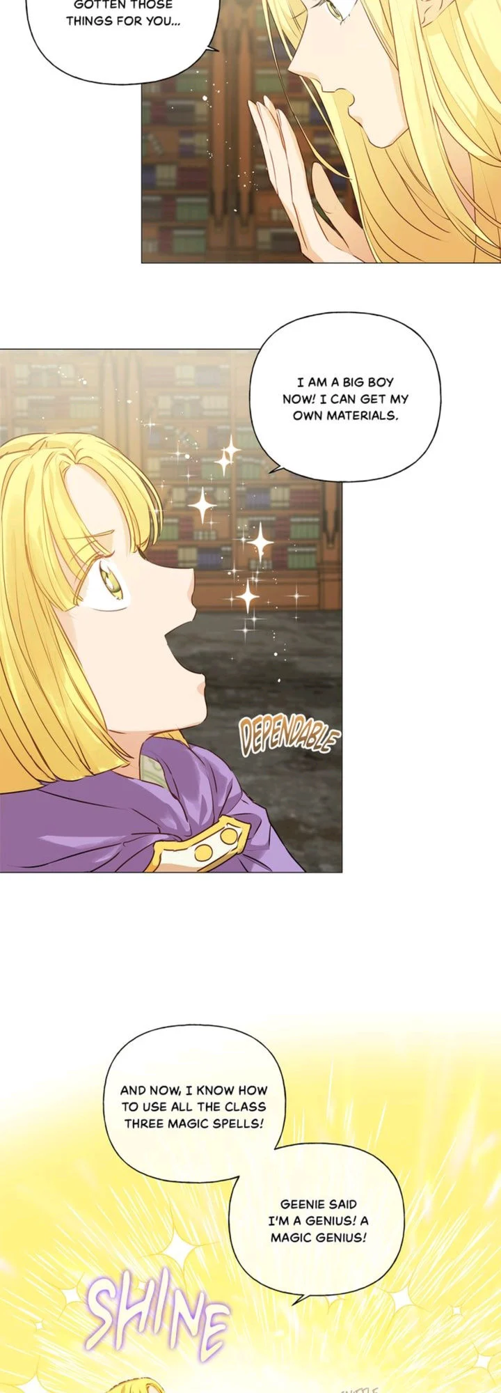 The Golden Haired Elementalist chapter 51 page 37