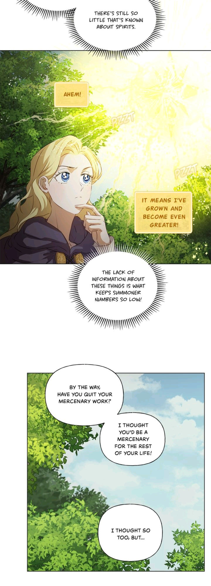 The Golden Haired Elementalist chapter 53 page 38