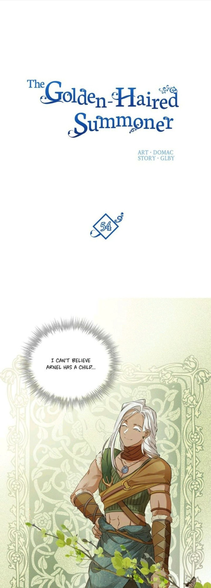 The Golden Haired Elementalist chapter 54 page 1