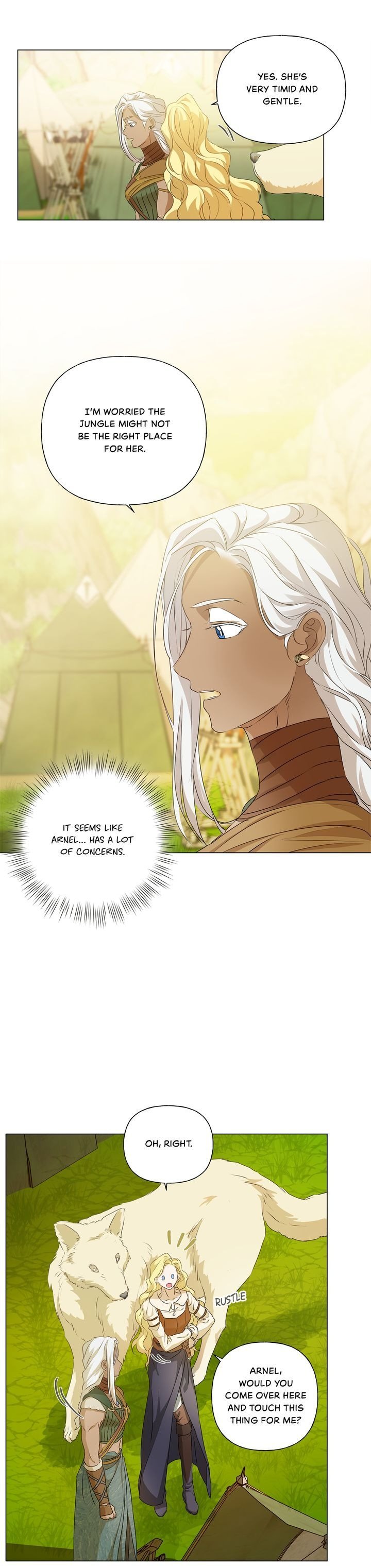 The Golden Haired Elementalist chapter 55 page 9