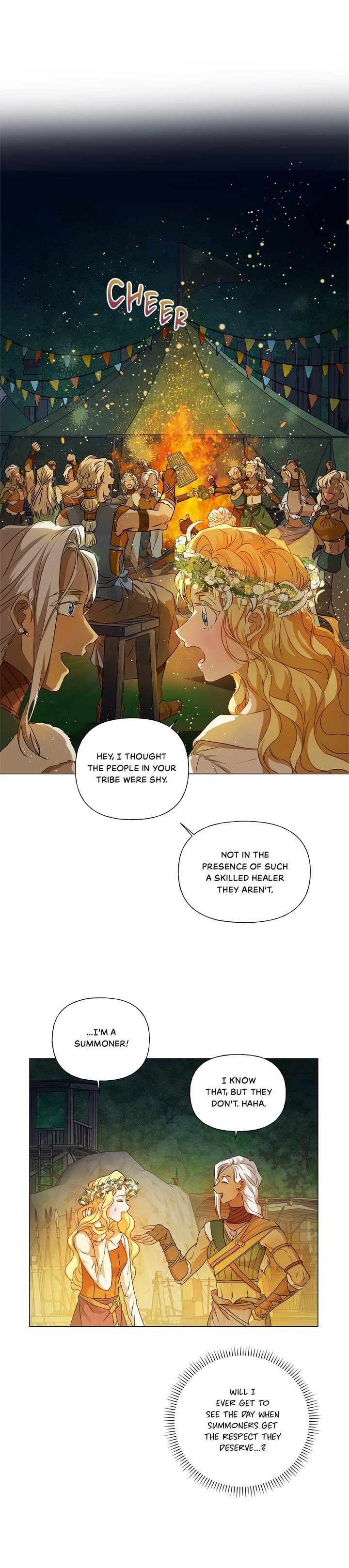The Golden Haired Elementalist chapter 55 page 13