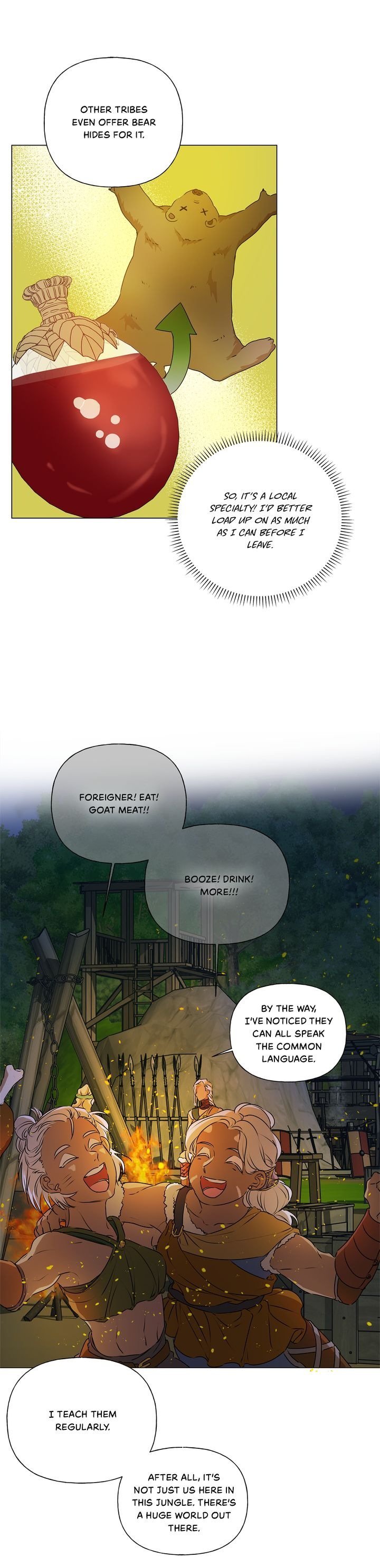The Golden Haired Elementalist chapter 55 page 23