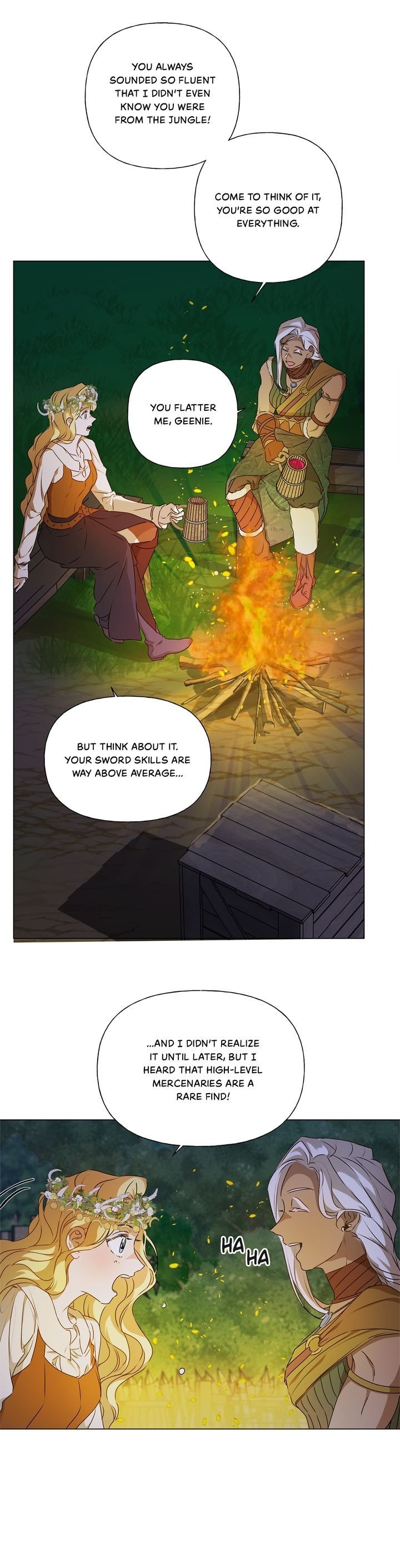 The Golden Haired Elementalist chapter 55 page 24