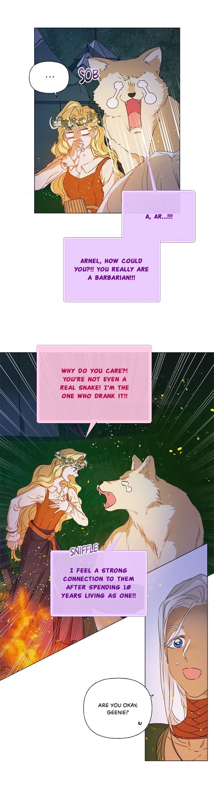 The Golden Haired Elementalist chapter 55 page 33