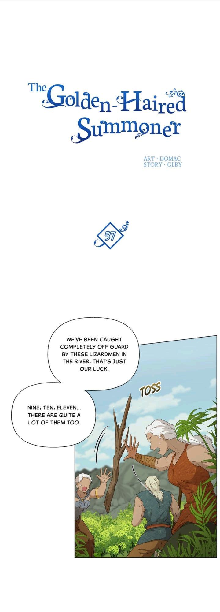 The Golden Haired Elementalist chapter 57 page 1