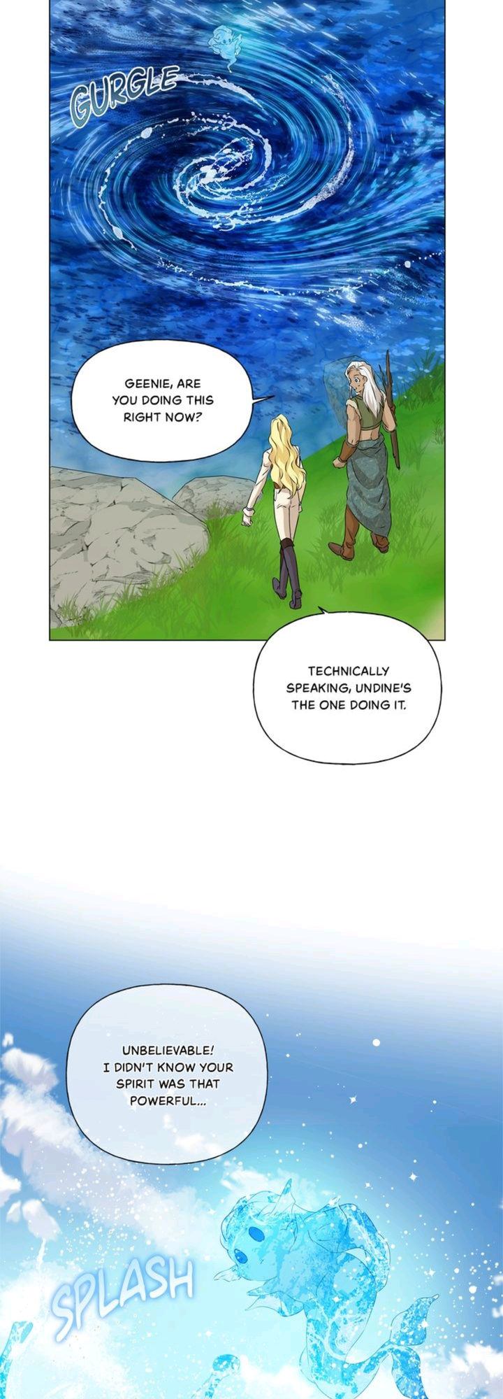The Golden Haired Elementalist chapter 57 page 14