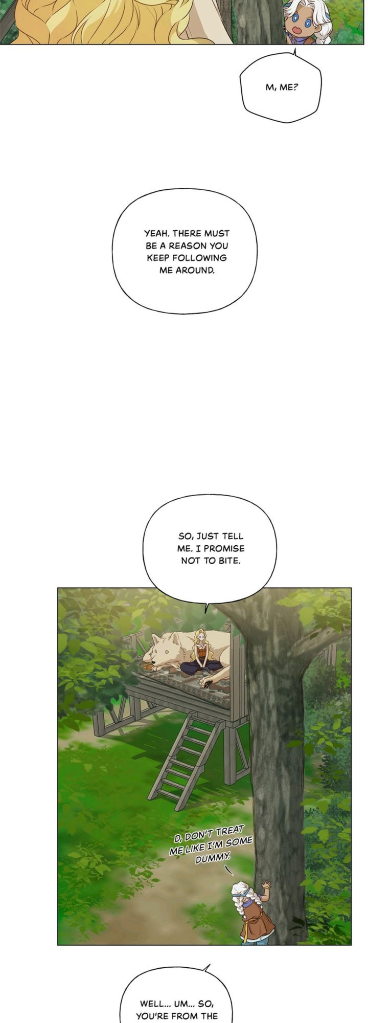 The Golden Haired Elementalist chapter 58 page 3