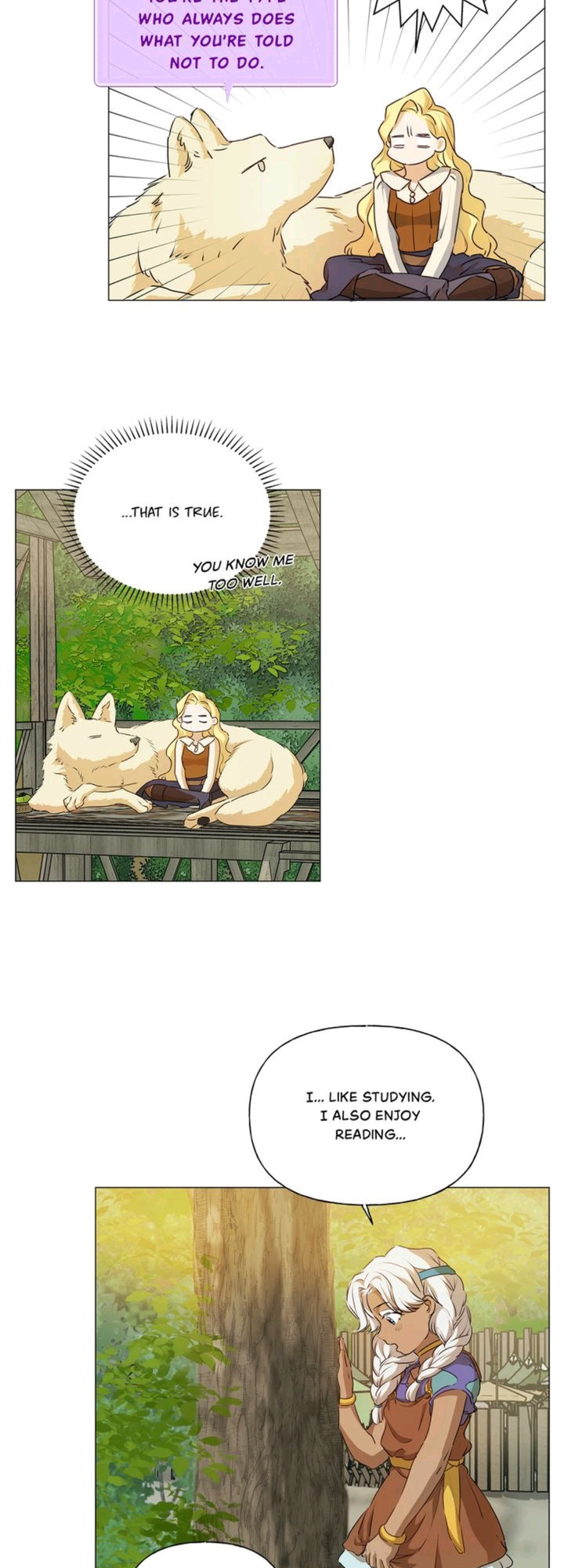 The Golden Haired Elementalist chapter 58 page 8