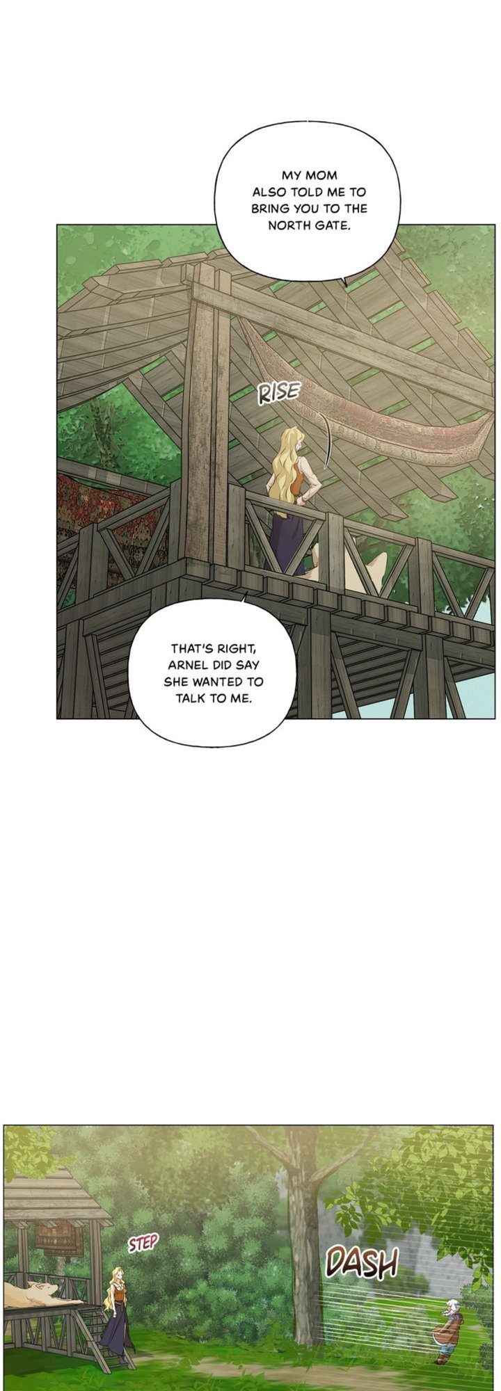 The Golden Haired Elementalist chapter 58 page 14