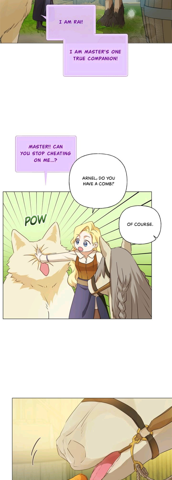The Golden Haired Elementalist chapter 58 page 22