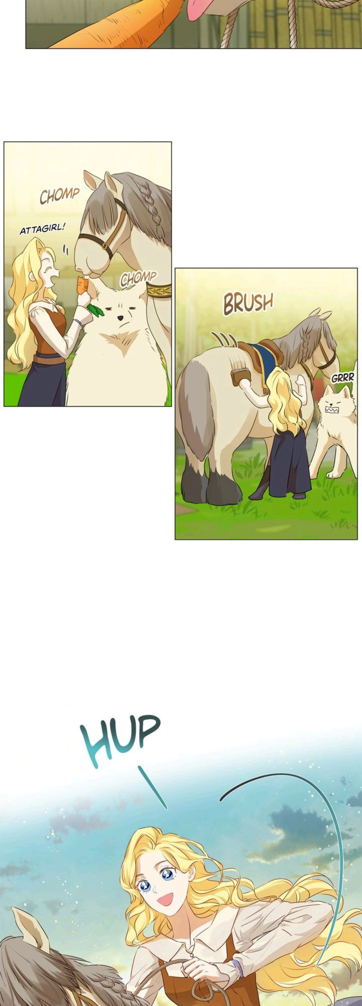 The Golden Haired Elementalist chapter 58 page 23