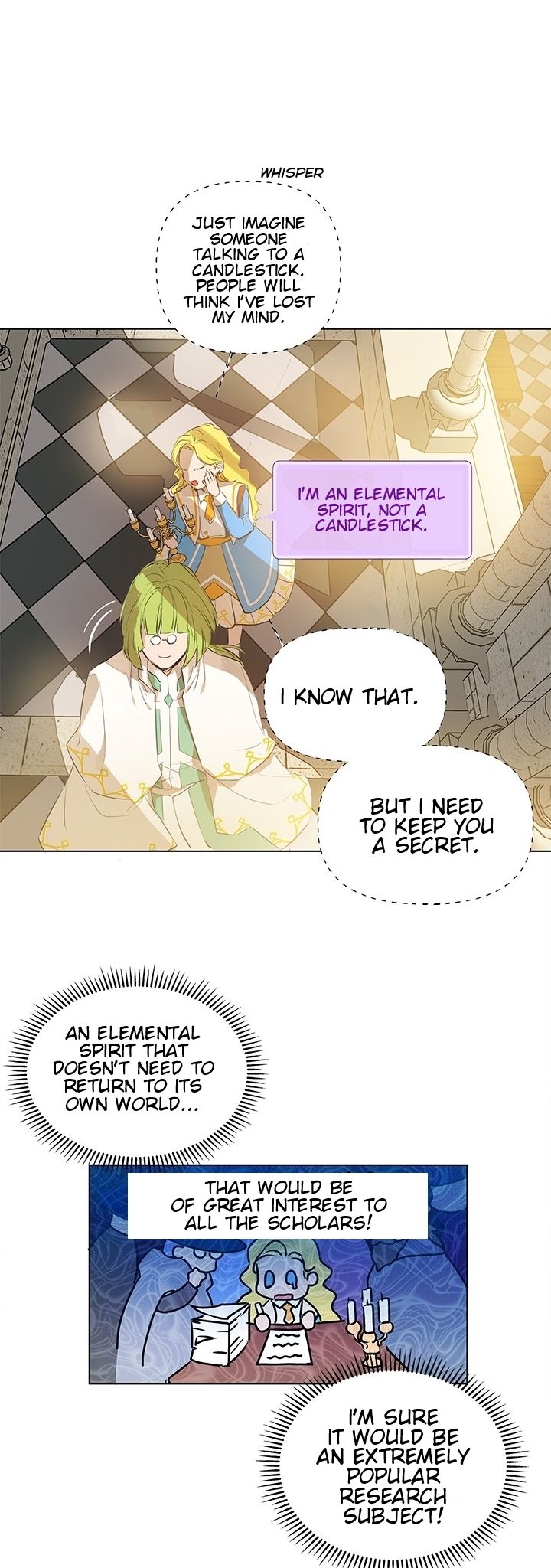 The Golden Haired Elementalist chapter 6 page 6
