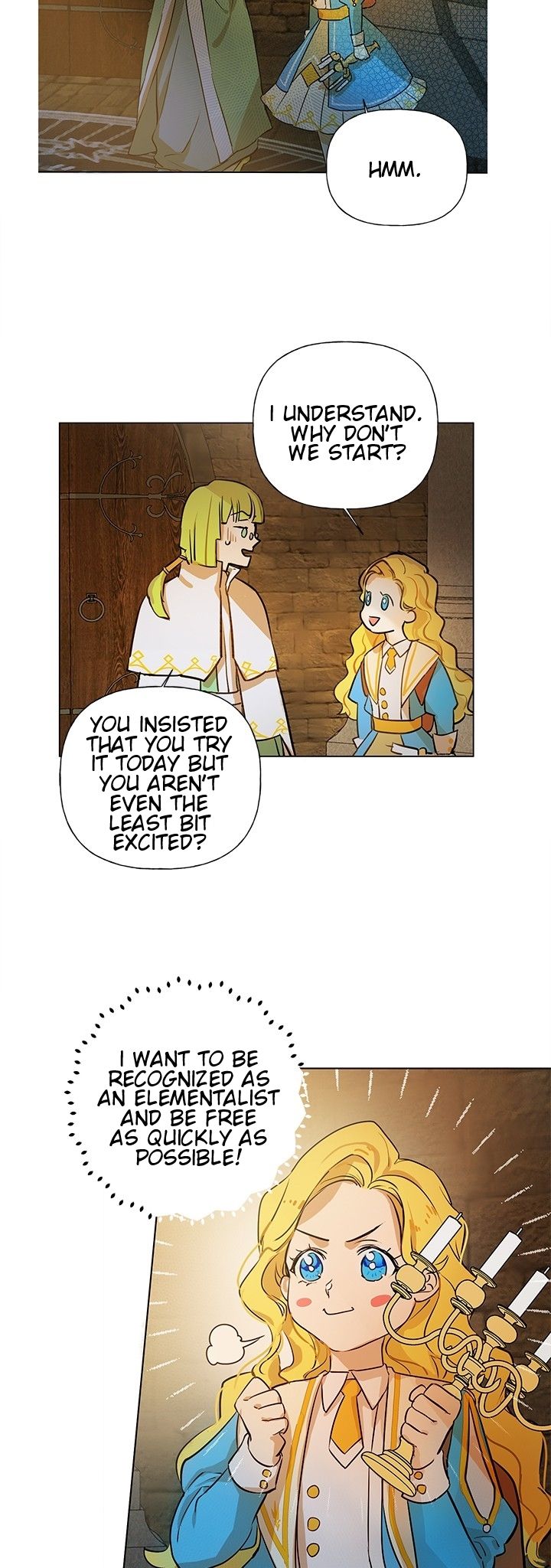 The Golden Haired Elementalist chapter 6 page 17