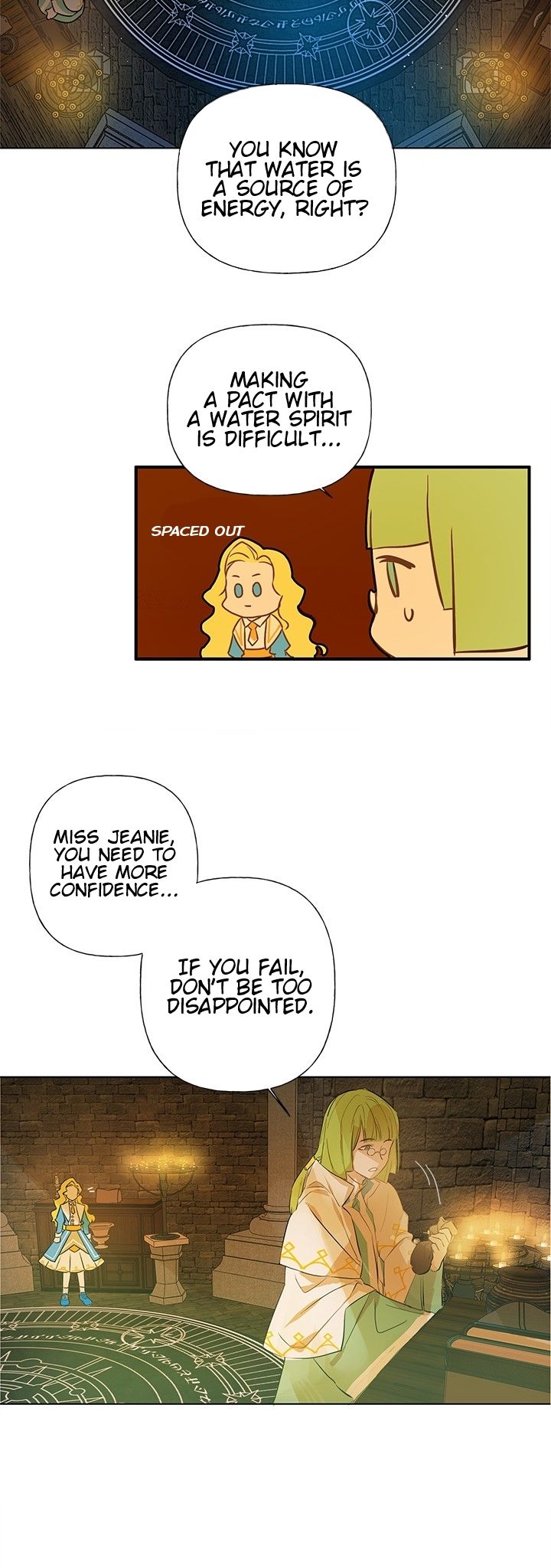 The Golden Haired Elementalist chapter 6 page 28