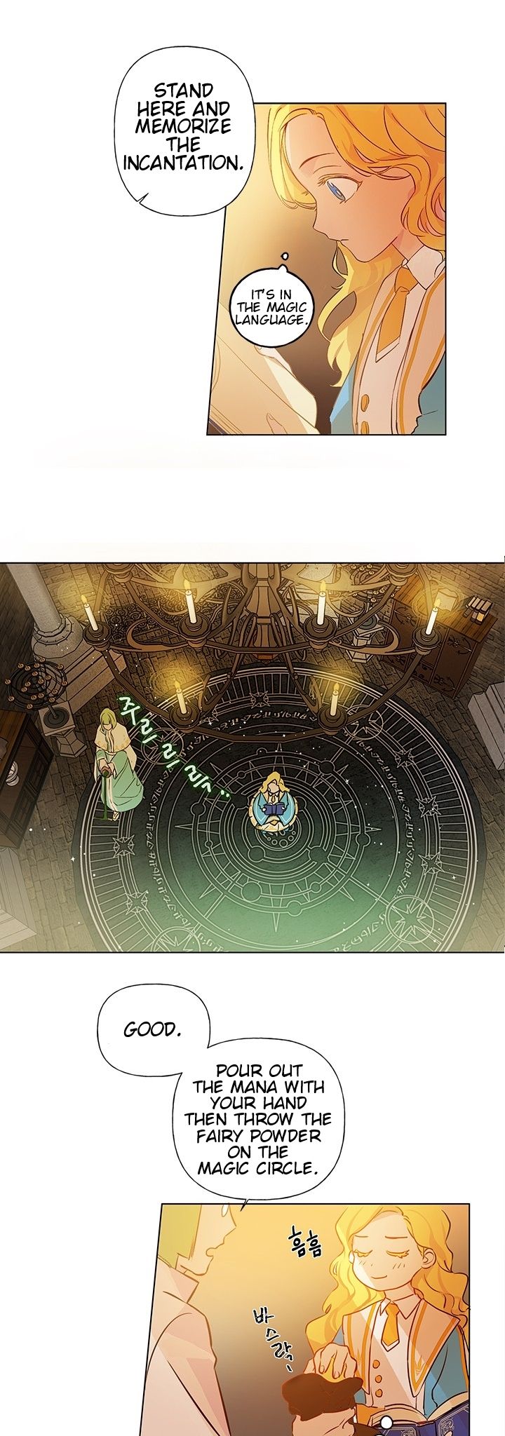 The Golden Haired Elementalist chapter 6 page 30