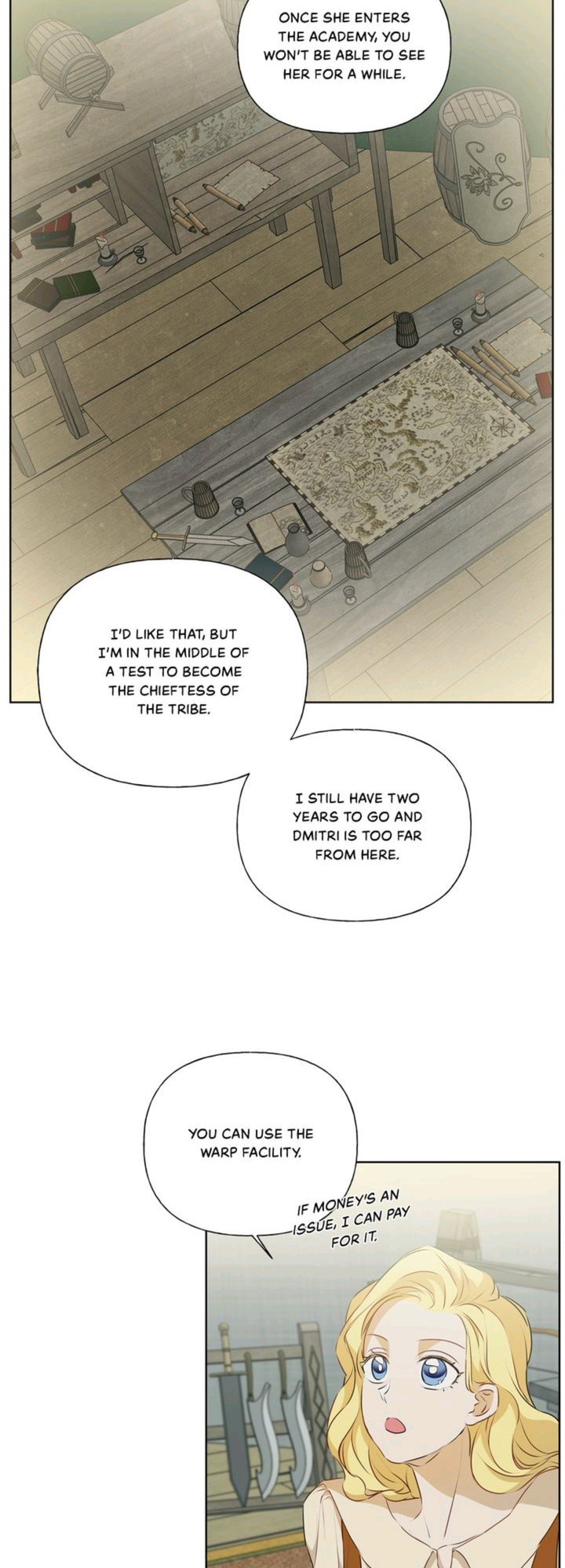 The Golden Haired Elementalist chapter 60 page 18
