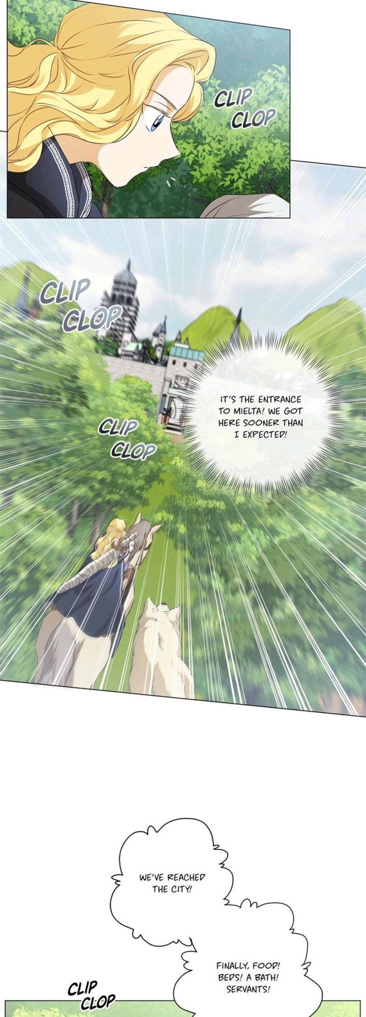 The Golden Haired Elementalist chapter 61 page 2
