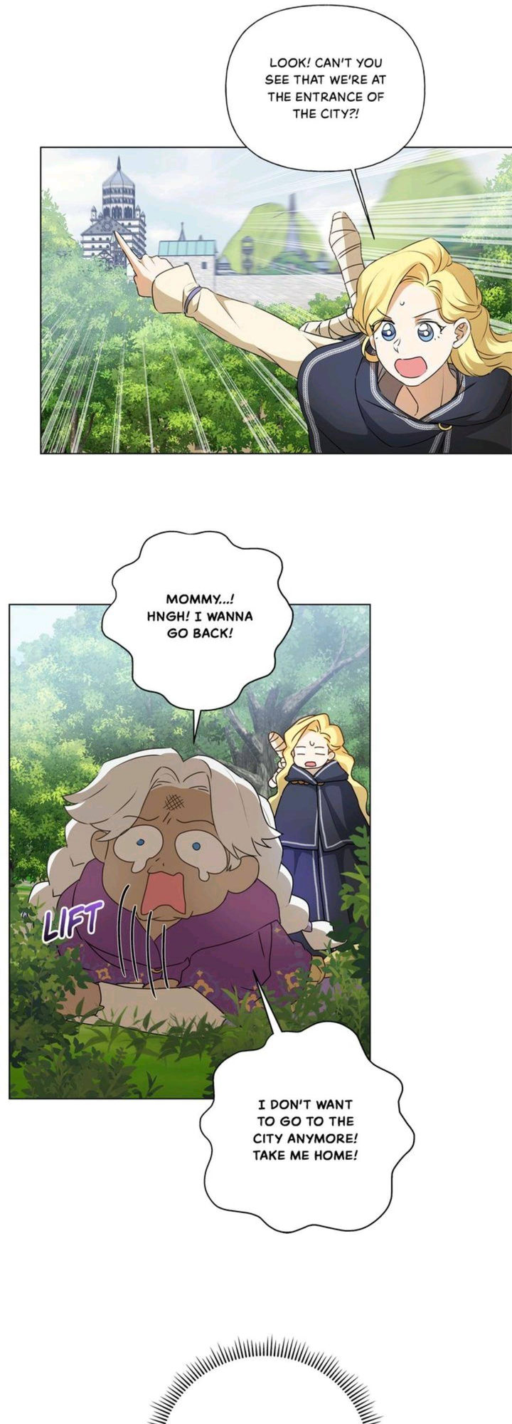 The Golden Haired Elementalist chapter 61 page 8