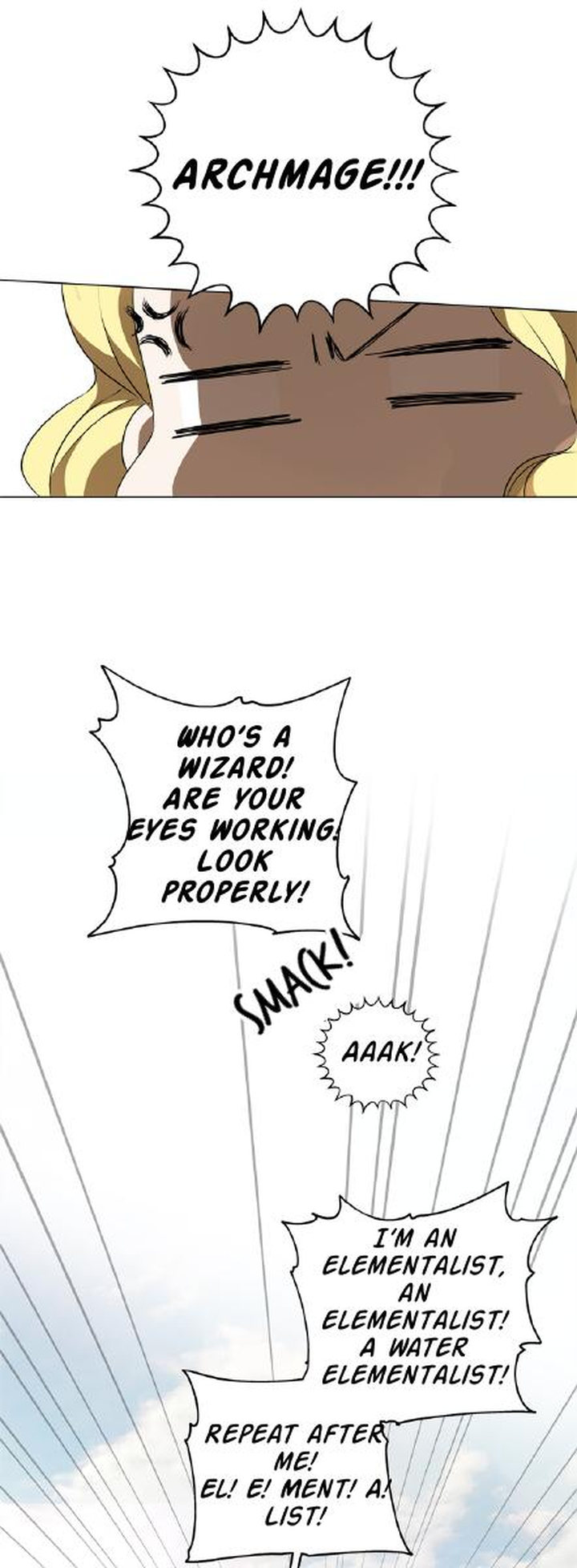 The Golden Haired Elementalist chapter 65 page 26