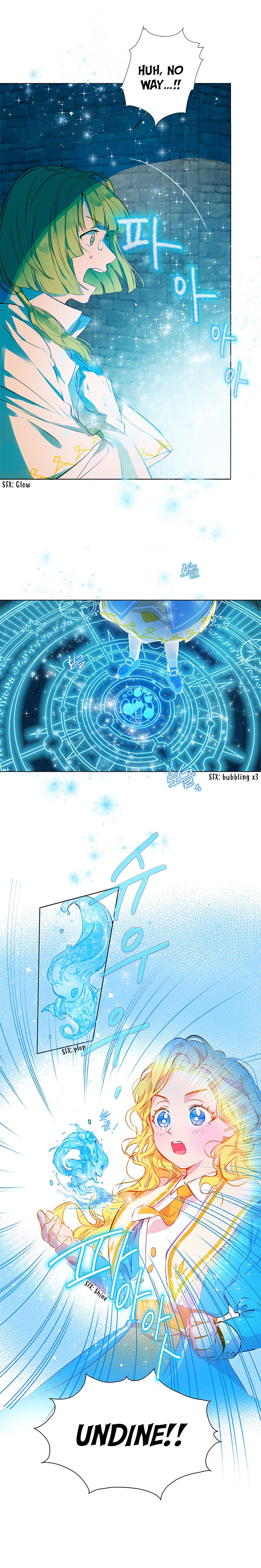 The Golden Haired Elementalist chapter 7 page 1