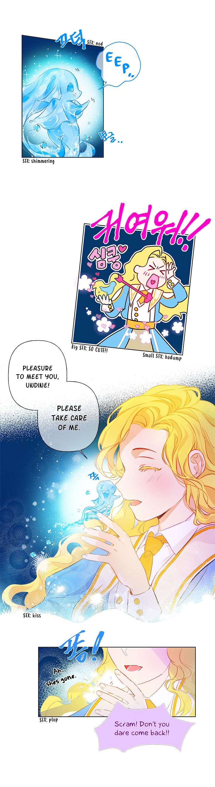 The Golden Haired Elementalist chapter 7 page 3