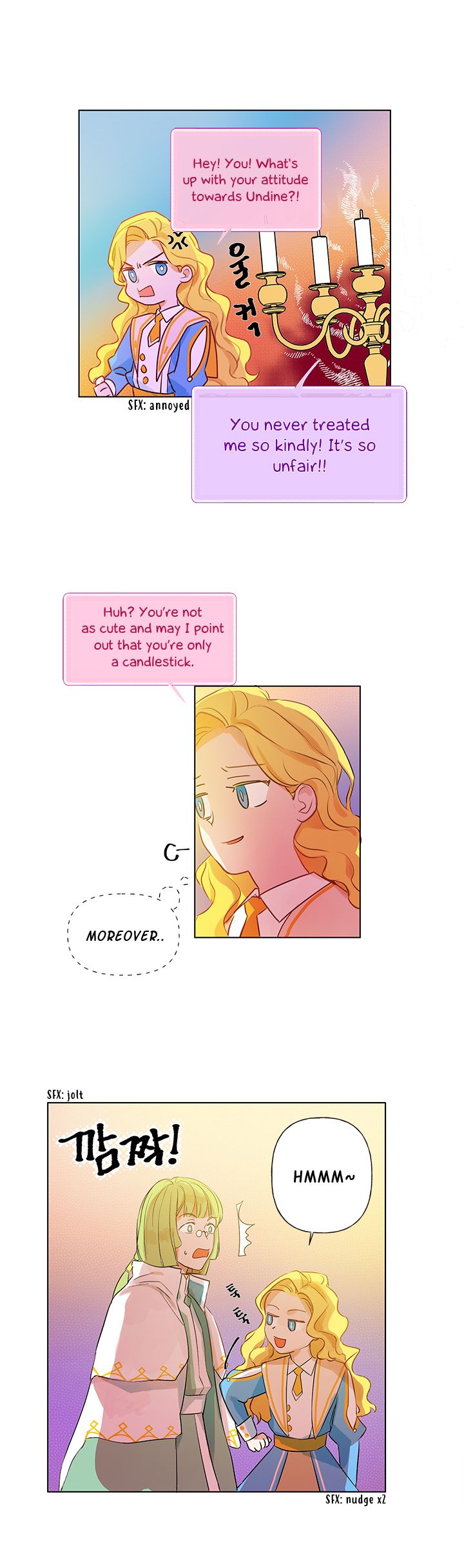 The Golden Haired Elementalist chapter 7 page 4