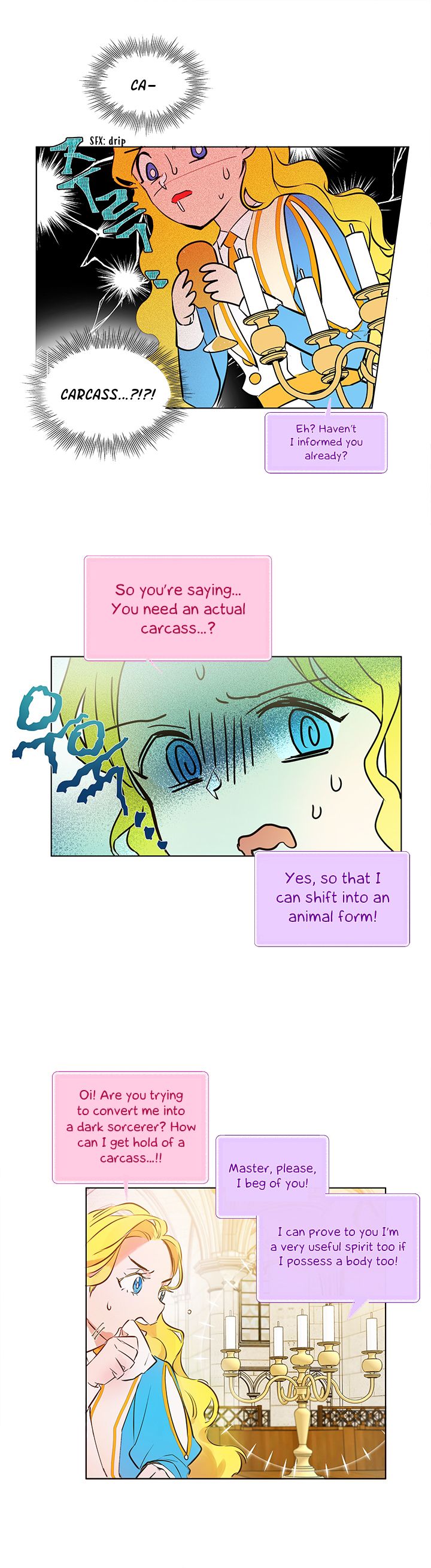 The Golden Haired Elementalist chapter 7 page 8