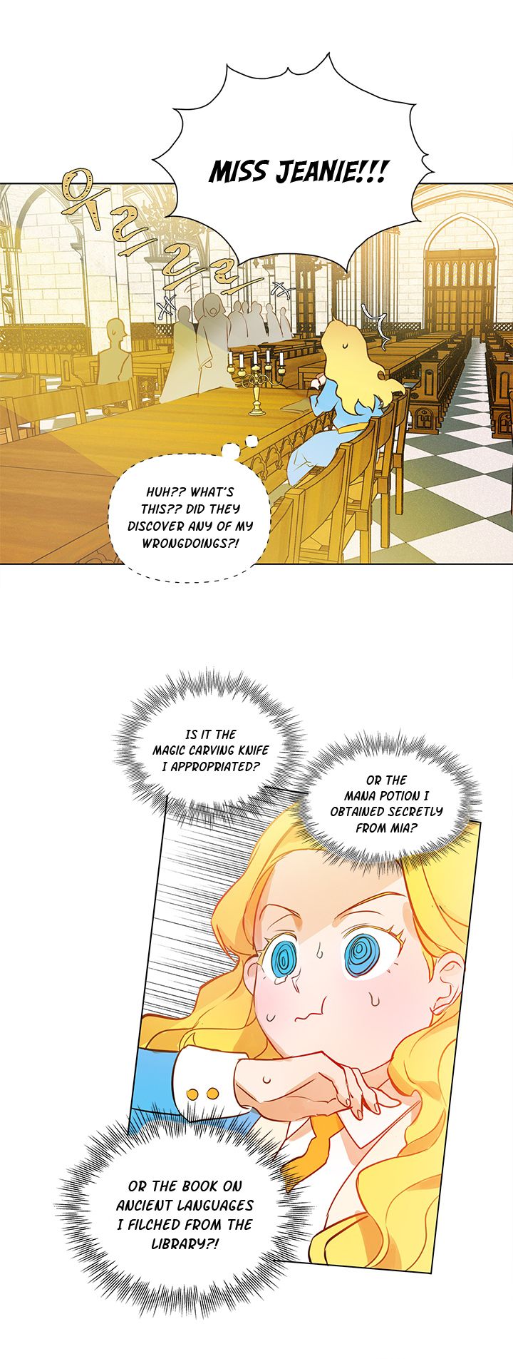 The Golden Haired Elementalist chapter 7 page 10