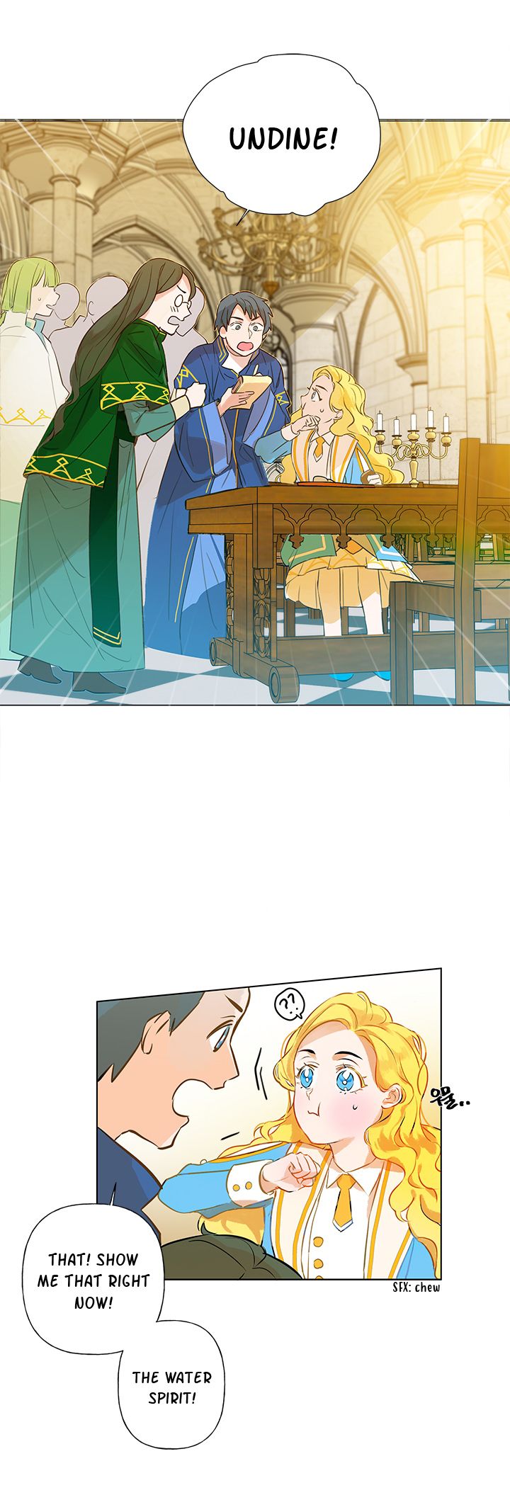 The Golden Haired Elementalist chapter 7 page 11