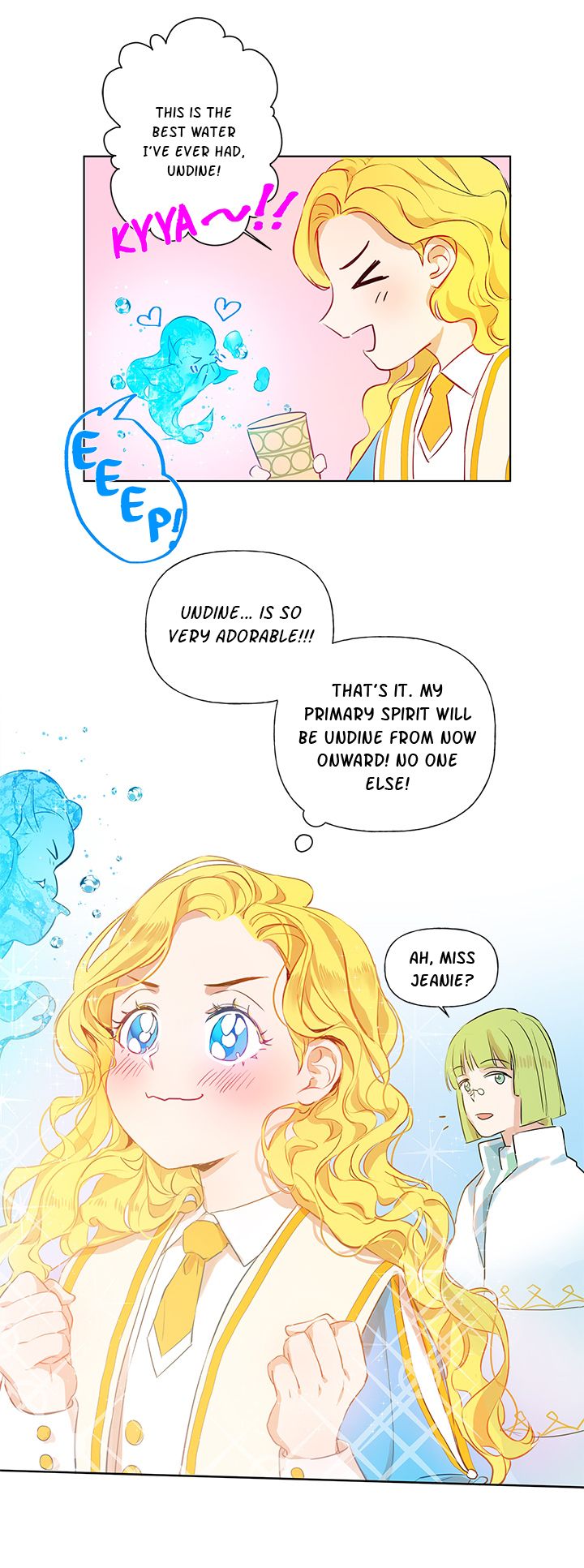 The Golden Haired Elementalist chapter 7 page 14