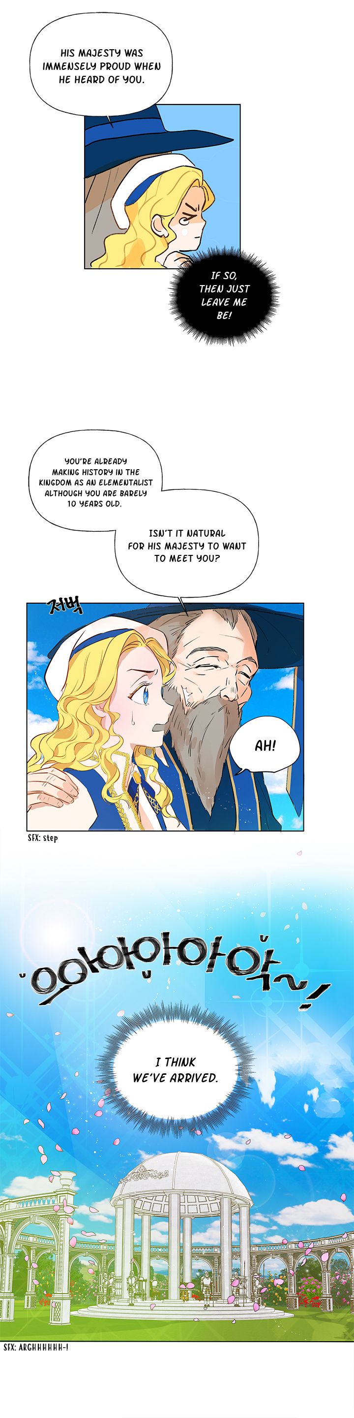 The Golden Haired Elementalist chapter 7 page 19
