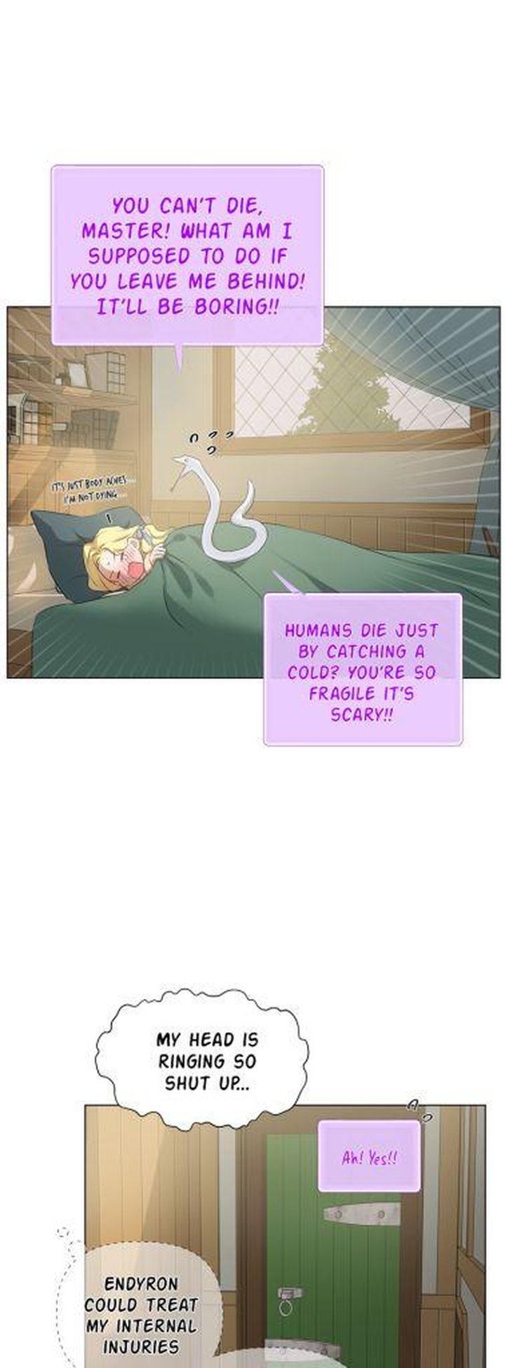 The Golden Haired Elementalist chapter 70 page 73