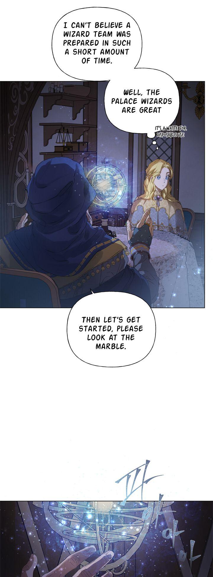The Golden Haired Elementalist chapter 71 page 72
