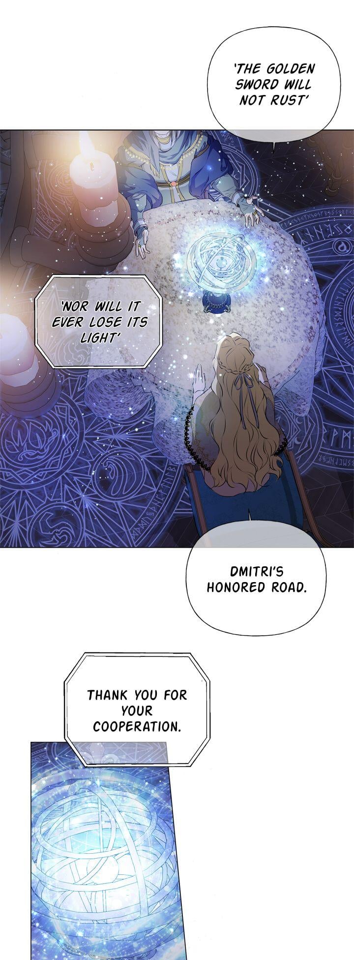 The Golden Haired Elementalist chapter 71 page 76