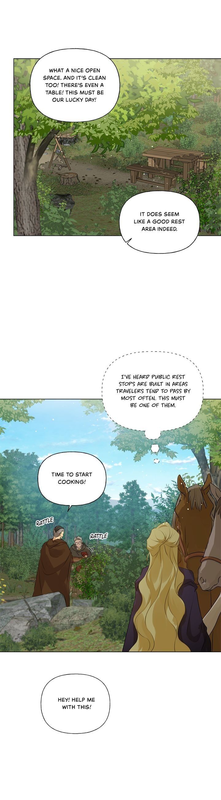 The Golden Haired Elementalist chapter 74 page 10