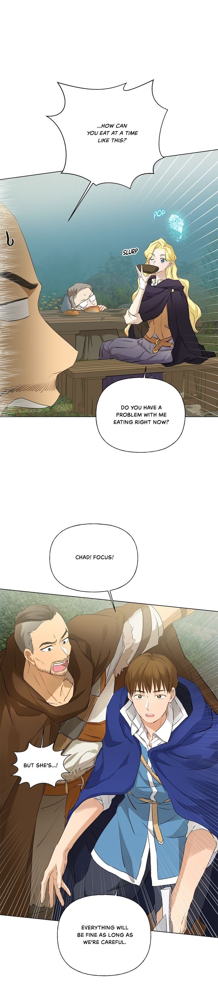 The Golden Haired Elementalist chapter 74 page 21