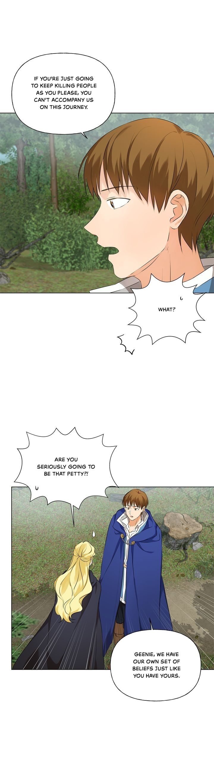 The Golden Haired Elementalist chapter 75 page 8