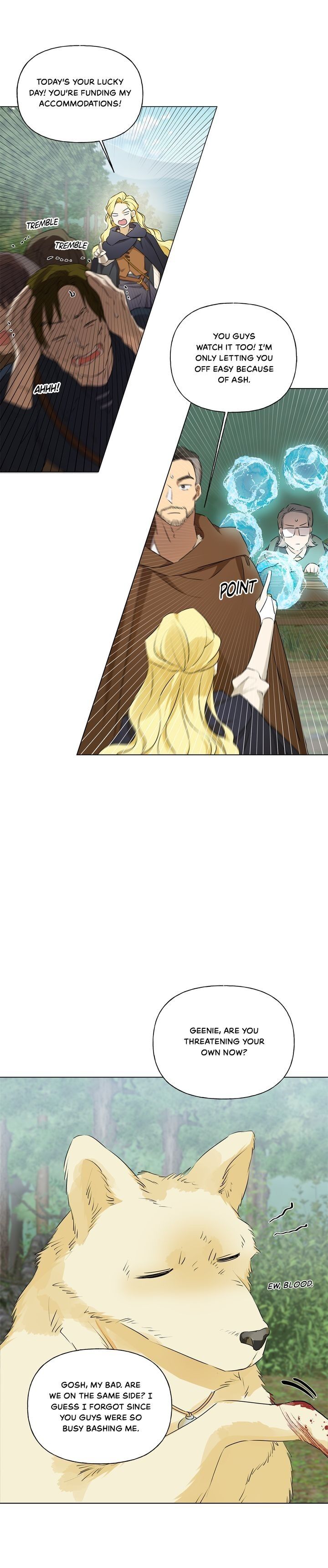 The Golden Haired Elementalist chapter 75 page 13