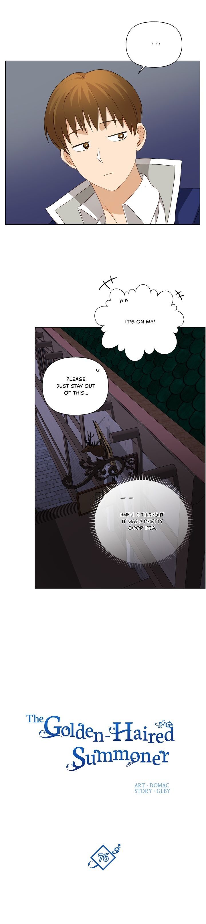 The Golden Haired Elementalist chapter 76 page 13