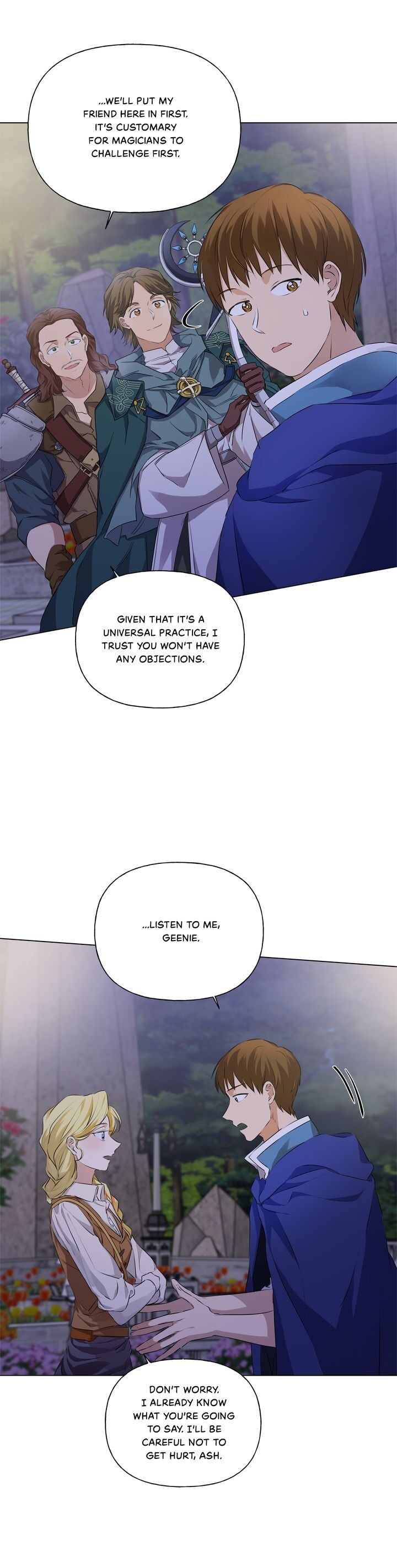The Golden Haired Elementalist chapter 76 page 22