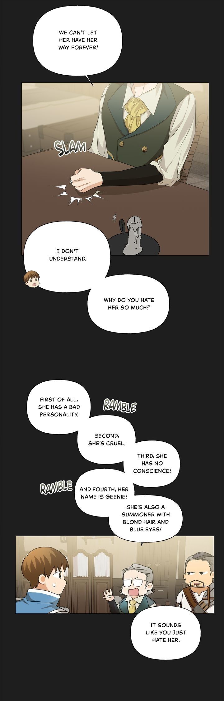 The Golden Haired Elementalist chapter 77 page 11