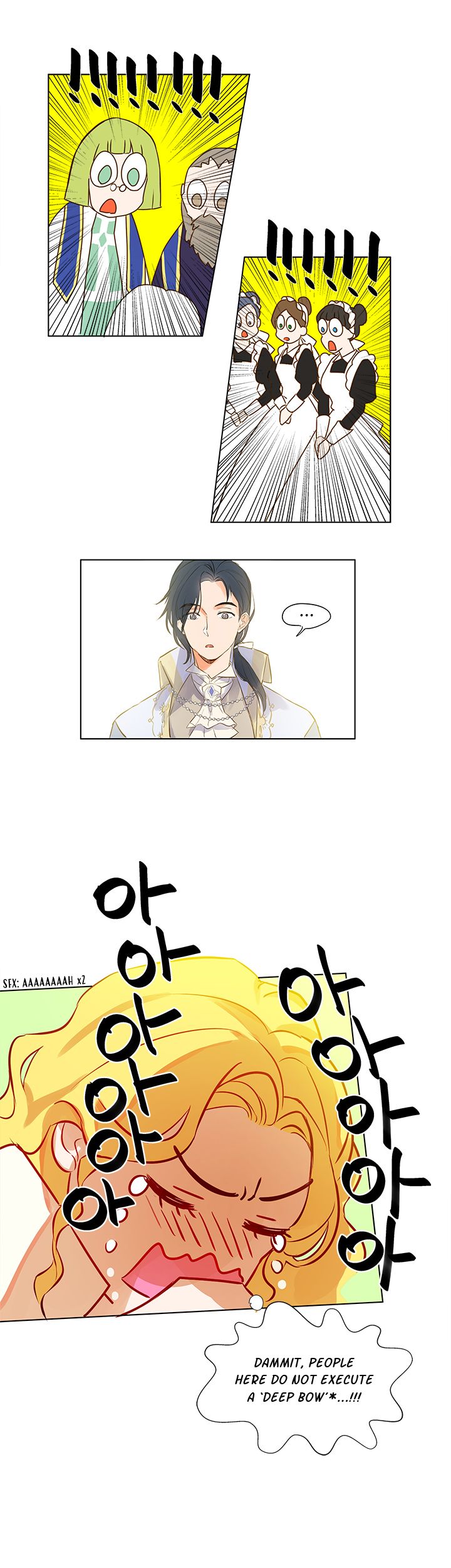 The Golden Haired Elementalist chapter 8 page 2