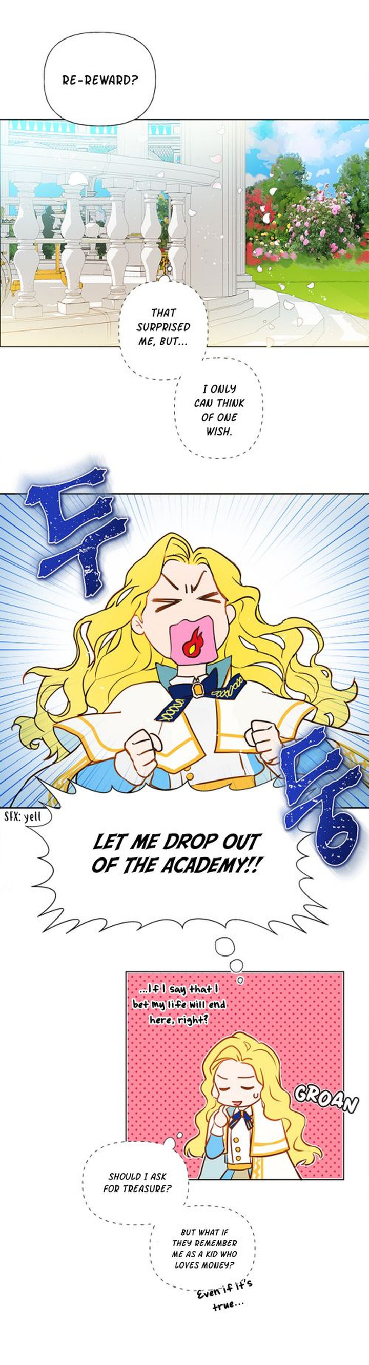 The Golden Haired Elementalist chapter 8 page 8