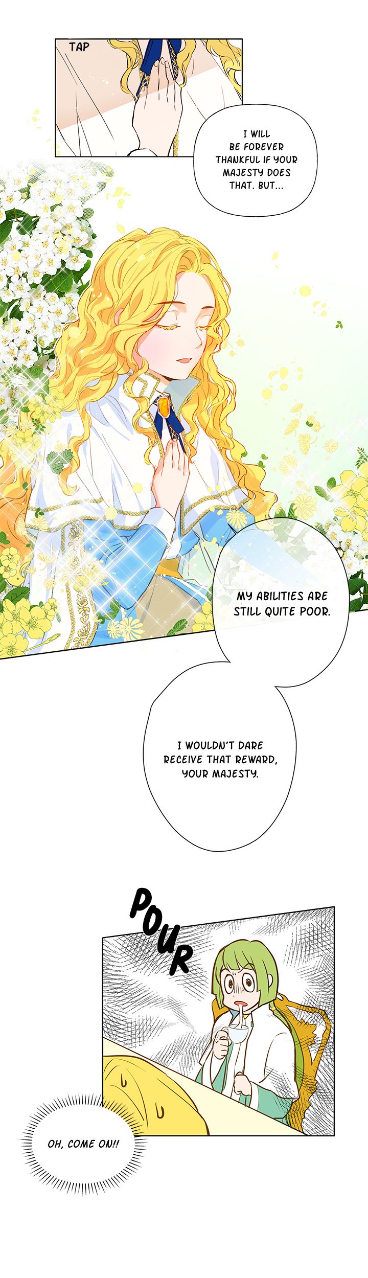 The Golden Haired Elementalist chapter 8 page 11