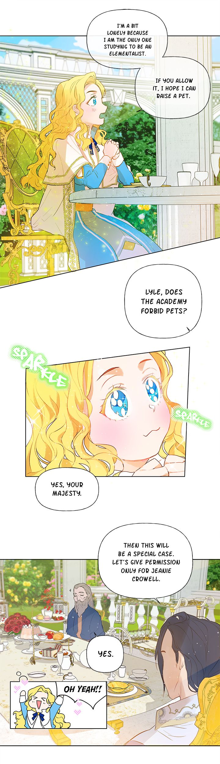 The Golden Haired Elementalist chapter 8 page 13