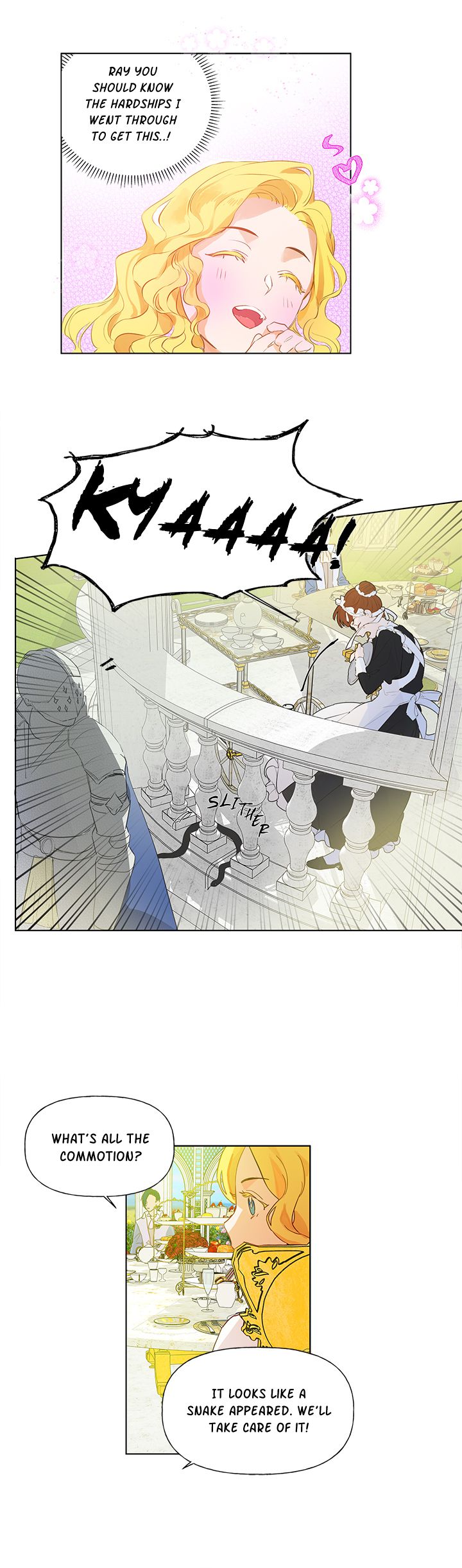 The Golden Haired Elementalist chapter 8 page 14