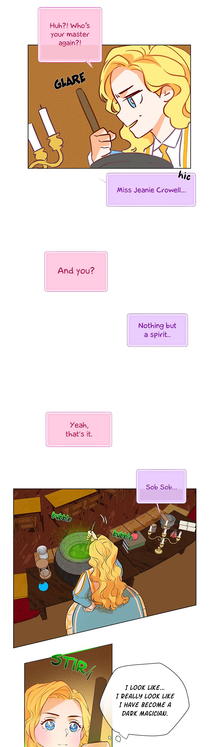 The Golden Haired Elementalist chapter 8 page 18