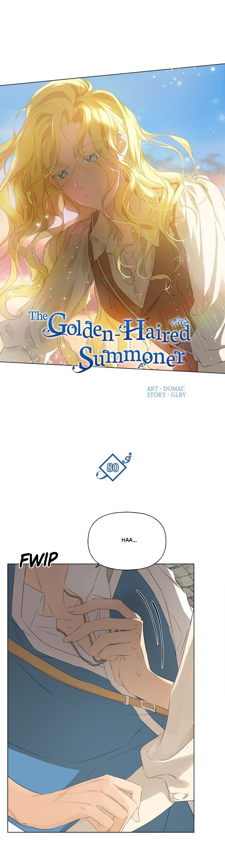 The Golden Haired Elementalist chapter 80 page 1