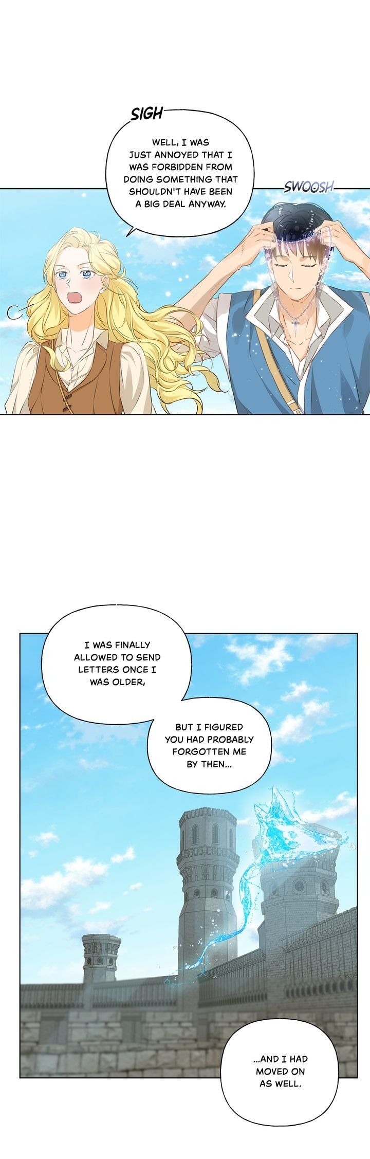 The Golden Haired Elementalist chapter 80 page 22