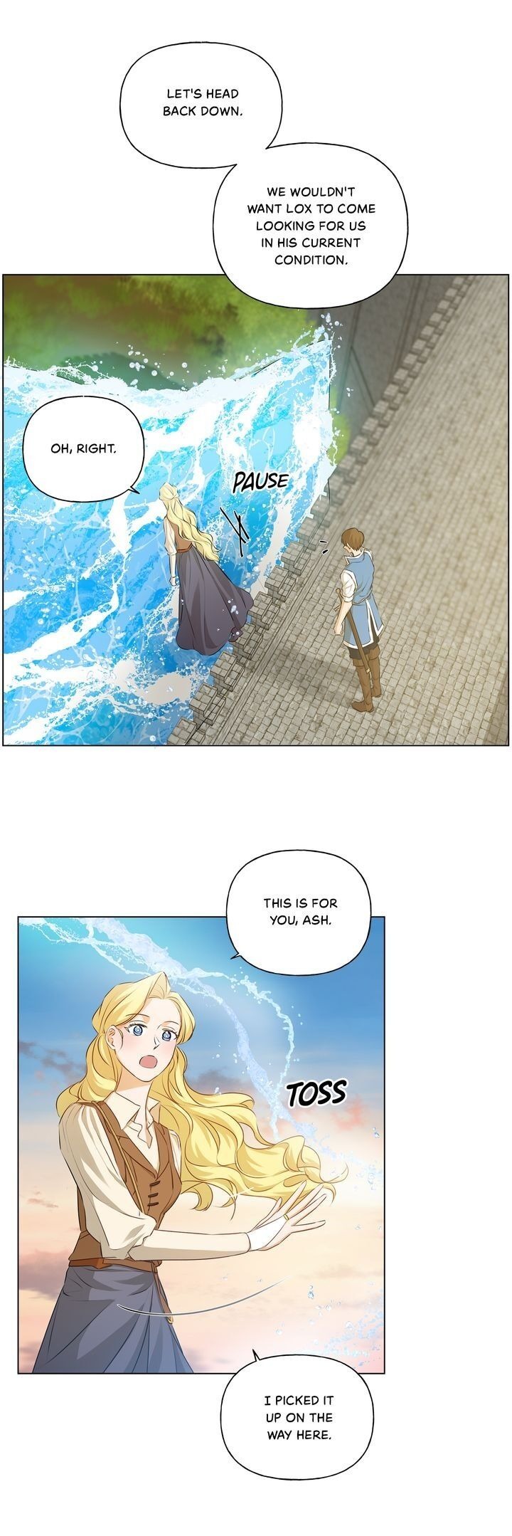 The Golden Haired Elementalist chapter 80 page 27